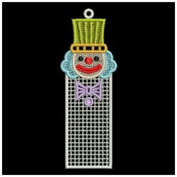 FSL Clown Bookmarks 07 machine embroidery designs