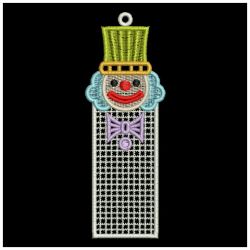 FSL Clown Bookmarks 07 machine embroidery designs