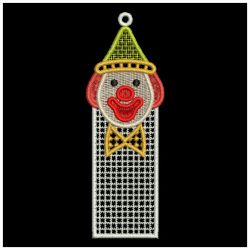 FSL Clown Bookmarks 10 machine embroidery designs