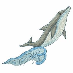 Jumping Dolphins 04(Lg) machine embroidery designs
