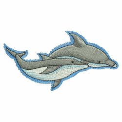 Jumping Dolphins 05(Lg) machine embroidery designs