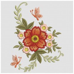 Floral Dreams 10(Md) machine embroidery designs