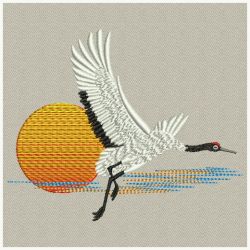 Cranes 06(Md) machine embroidery designs