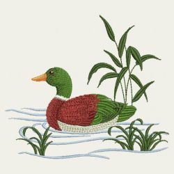 Wood Ducks 01(Md) machine embroidery designs