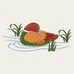 Wood Ducks 02(Md) machine embroidery designs