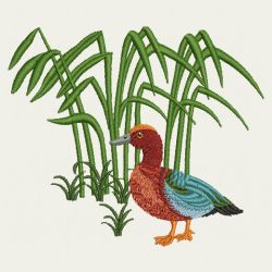 Wood Ducks 04(Md) machine embroidery designs