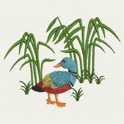Wood Ducks 05(Sm) machine embroidery designs