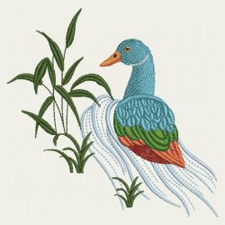 Wood Ducks 07(Lg) machine embroidery designs