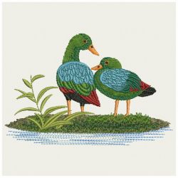Wood Ducks 10(Sm) machine embroidery designs