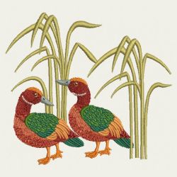 Wood Ducks 11(Lg) machine embroidery designs