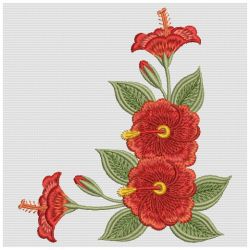 Brilliant Hibiscus 03(Md) machine embroidery designs