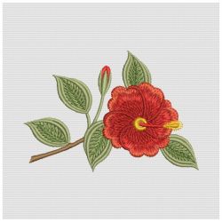 Brilliant Hibiscus 06(Sm) machine embroidery designs