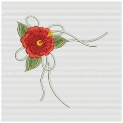 Brilliant Hibiscus 07(Md) machine embroidery designs