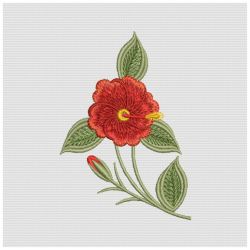 Brilliant Hibiscus 09(Sm) machine embroidery designs