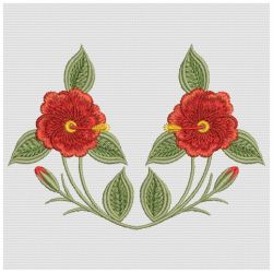 Brilliant Hibiscus 11(Md) machine embroidery designs
