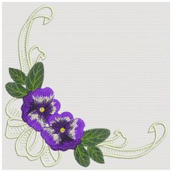 Pansies 02(Md) machine embroidery designs