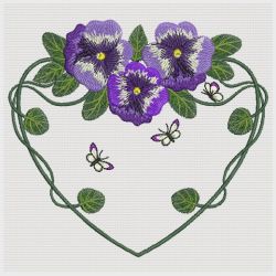 Pansies 04(Sm) machine embroidery designs