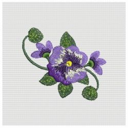 Pansies 08(Sm) machine embroidery designs