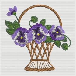 Pansies 10(Sm) machine embroidery designs