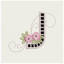 Cutwork Rose Monograms 10