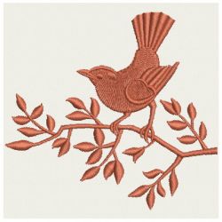 Birds Silhouettes 07 machine embroidery designs