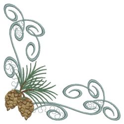 Pinecones 03(Md) machine embroidery designs