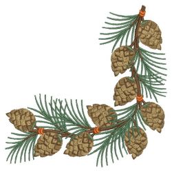 Pinecones 07(Md) machine embroidery designs