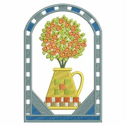 Topiaries machine embroidery designs