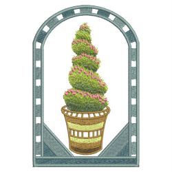 Topiaries 06 machine embroidery designs