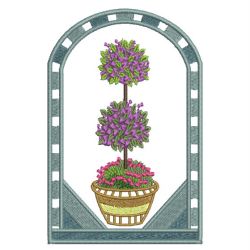 Topiaries 07 machine embroidery designs