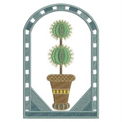 Topiaries 09 machine embroidery designs