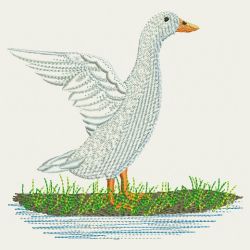 Goose 03(Lg) machine embroidery designs