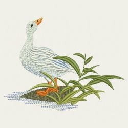 Goose 06(Md) machine embroidery designs