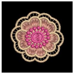 3D FSL Flowers 06 machine embroidery designs