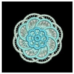 3D FSL Flowers 08 machine embroidery designs