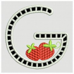 Cutwork Strawberry Monograms 07