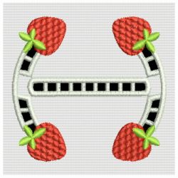 Cutwork Strawberry Monograms 08