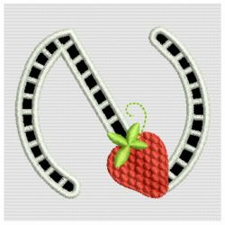 Cutwork Strawberry Monograms 14
