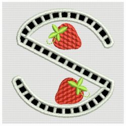Cutwork Strawberry Monograms 19