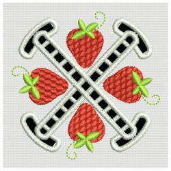 Cutwork Strawberry Monograms 24