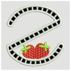 Cutwork Strawberry Monograms 26