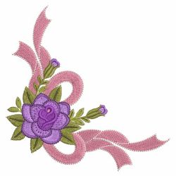 Purple Roses 07(Sm) machine embroidery designs