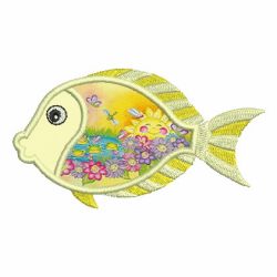 Applique Tropical Fish 09