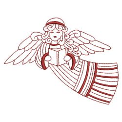 Redwork Angels 06(Md) machine embroidery designs