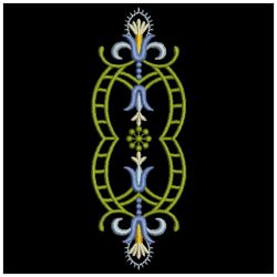 Fleur De Lis 03(Md) machine embroidery designs