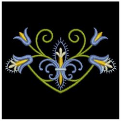 Fleur De Lis 10(Lg) machine embroidery designs