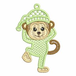 FSL Baby Monkey 09 machine embroidery designs
