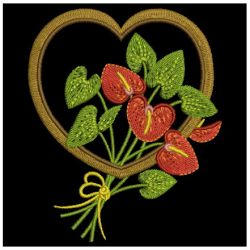 Anthurium 02(Lg) machine embroidery designs