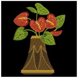 Anthurium 03(Sm) machine embroidery designs