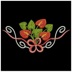 Anthurium 05(Md) machine embroidery designs